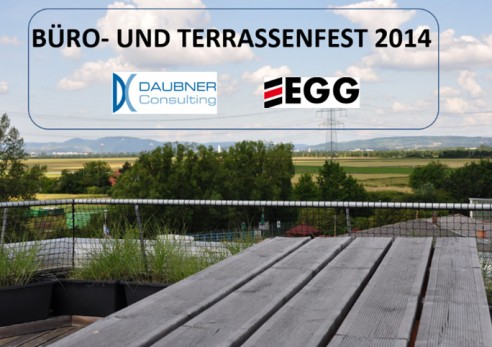 Büro & Terrassenfest 2014